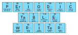 Periodic
 Table
 Writer