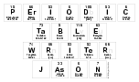 Periodic
 Table
 Writer
 Jason