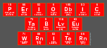 Periodic
 Table
 Writer
