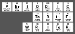 Periodic
 Table
 Writer