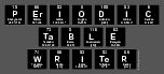 Periodic
 Table
 Writer