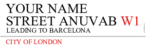 Your Name Street Anuvab