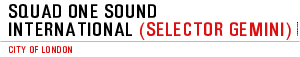 SQUAD ONE SOUND INTERNATIONAL