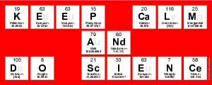 Keep Calm
 And 
 Do Science
