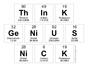 Think
 Genius
 Nick