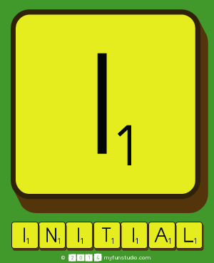 I
 INITIAL