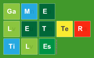 Game
 Letter
 Tiles