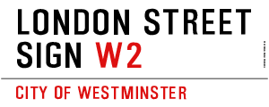 LONDON STREET SIGN