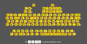 H                He
 LiBe          BC|N|OFNe
 NaMg          AlSiPS|ClAr
 KCaScTiVCrMnFeCoNiCuZnGaGeAsSeBrKR
 RbSrYZrNbMoTCRuRhPdAgCdInSnSbTeIXe
 CsBaLaHfTaWReOsIrPtAuHgTlPbBiPoAtRn
 FrRaAcRfDbSgBhHsMtDsRgCnNhFlMcLvTsOg
 
 CePrNdPmSmEuGdTbDyHoErTmYbLu
 ThPaUNpPuAmCmBKCFESFMMdNoLr
