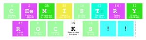 Chemistry 
 Rocks!!