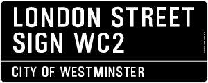 LONDON STREET SIGN