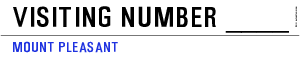 Visiting Number ____