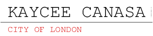 Kaycee Canasa