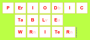 Periodic
 Table
 Writer